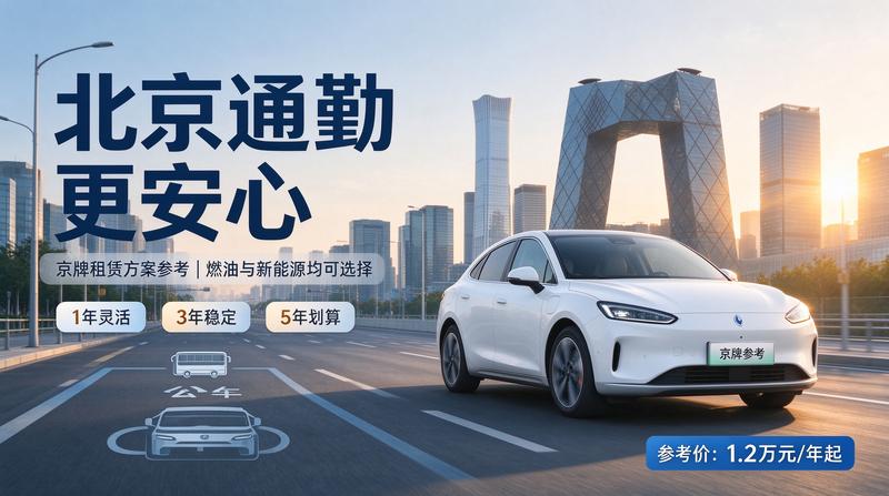 北京京牌租赁车辆展示